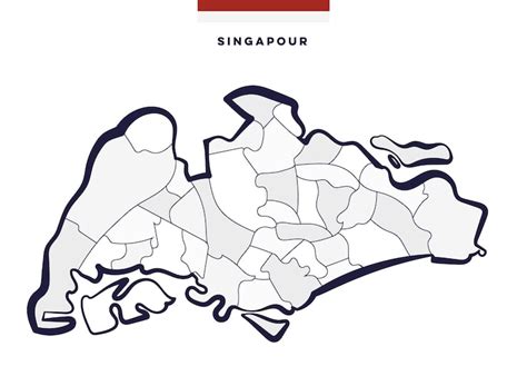 Singapore map atlas Images - Free Download on Freepik