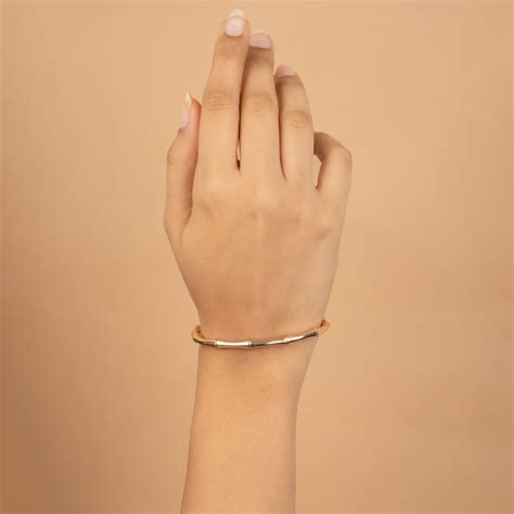 Rose Gold Open Celine Bracelet for Women | Mesmerize