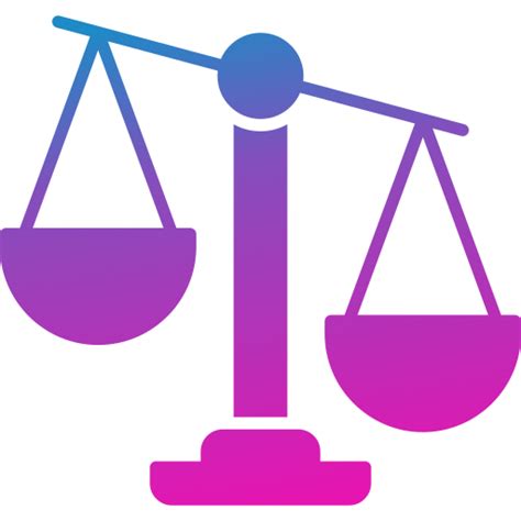 Balance scale Generic Flat Gradient icon