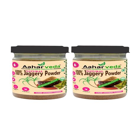 Aaharveda Jaggery Powder - 500g (Pack of 2) | Jaggery powder | Gur ...