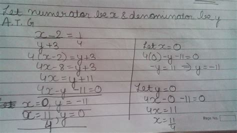 a fraction becomes1/4 when 2 is subtracted from the numerator and 3 is ...