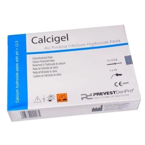 Prevest Calcigel Dental Calcium Hydroxide Paste Dental Filling Material ...