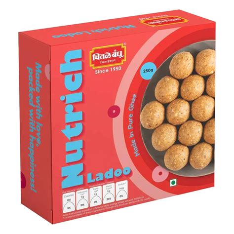Chitale Nutrich Ladoo 250g | Ladoos Full of Nutrition : Amazon.in ...