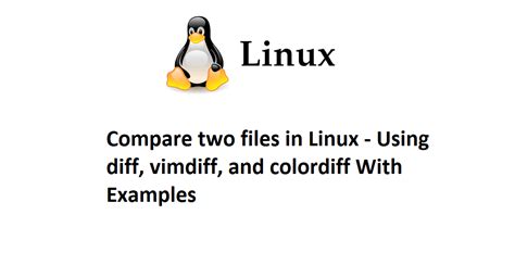 جی بلاگ | مقایسه دو فایل در لینوکس با استفاده از diff ،vimdiff و colordiff