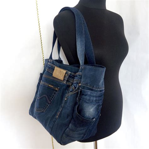 Sac bandoulière denim