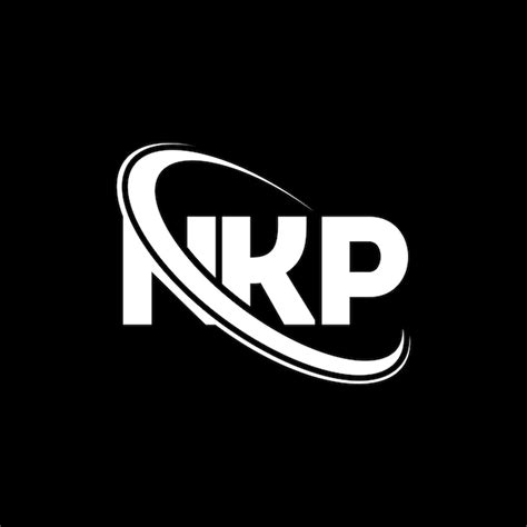 Logo NKP lettre NKP lettre logo design Initiales Logo NKP lié à un ...