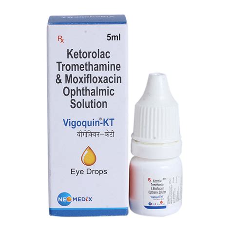 Vigoquin-Kt Eye Drops 5ml Price, Uses, Side Effects, Composition ...