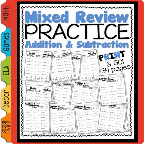 Image result for First Grade Fun Math Worksheets Addition Fluency