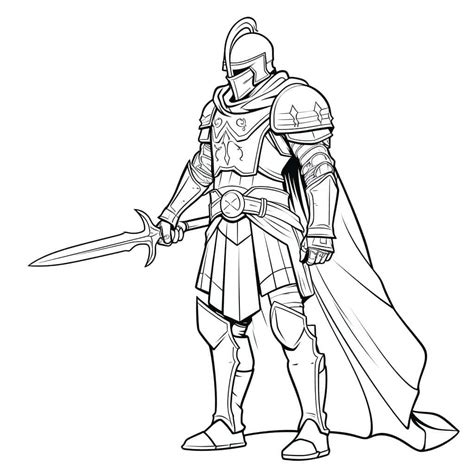 20 Knight Coloring Pages (Free PDF Printables)