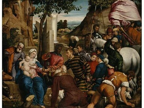 Jacopo Bassano (Jacopo dal Ponte), The Adoration of the Kings, early ...