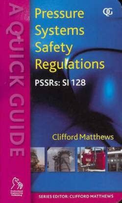 Pressure Systems Safety Regulations: Buy Pressure Systems Safety ...