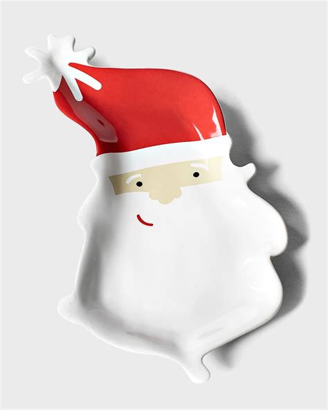 Coton Colors Vintage Santa Platter | Neiman Marcus