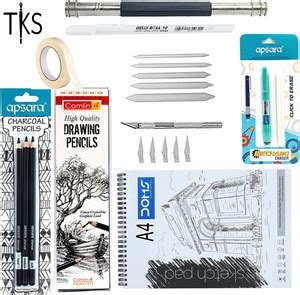 Flipkart.com | The KALAM Store TKS Sketching Kit a5595 - COMBO