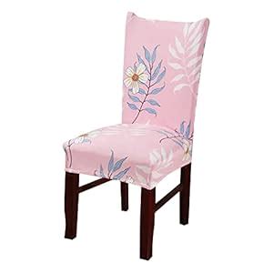 House of Quirk Elastic Chair Cover Stretch Removable Washable Short ...