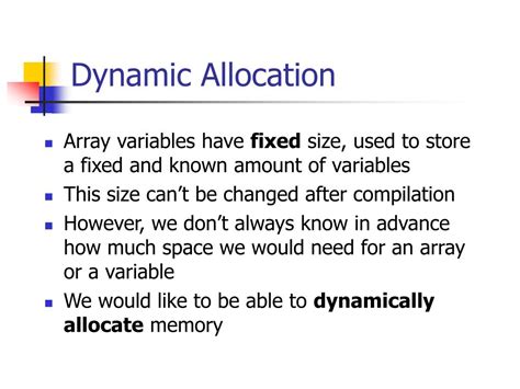 Image result for Dynamic Allocation