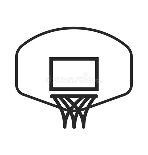 Basketball Hoop Line Drawing 的图像结果