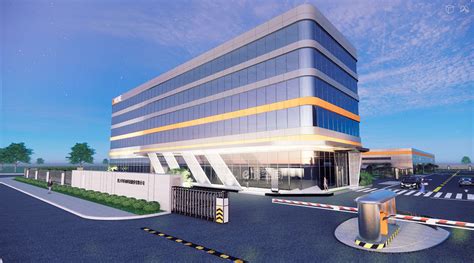 台州奥力孚新工厂设计-上海忆境空间设计咨询中心-工业建筑景观设计
