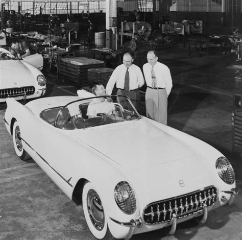 1950s First Corvette 414 1950 Corvette Stock Photos, High Res