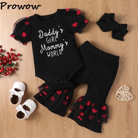 Valentines Day Outfits Baby Girl | Valentines Day Toddler Clothes - 0 ...