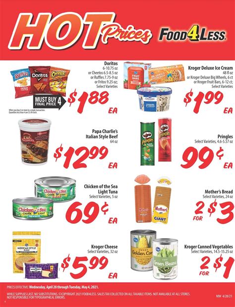 Food 4 Less Weekly Ad Preview 2024 | Food 4 less ad this week, Current ...