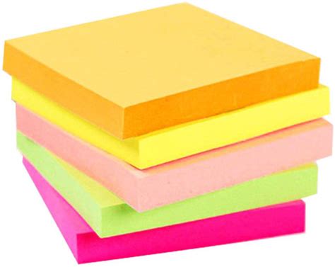 Flipkart.com | Litheworld Sticky Notes 80 Sheets Regular, 5 Colors ...