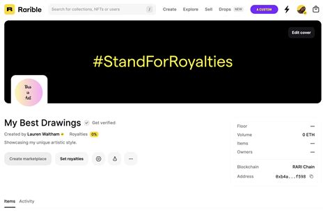 Rarible Create Collection Tutorials 的图像结果