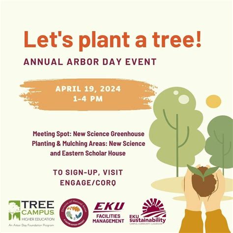 Arbor Day Event, EKU New Science Building Greenhouse, 521 Lancaster ...