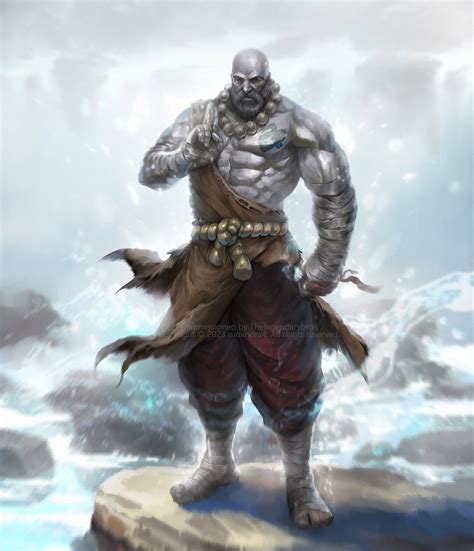 ArtStation - D&D - Goliath Monk