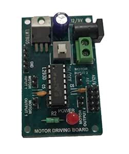 Embeddinator's L293D Motor Driver Module with Voltage Protection for ...