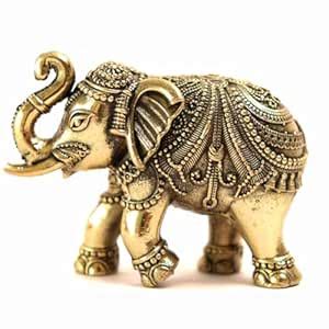 Buy The Spiritual Living Elephant Statue for Good Luck | 2.5 Inch ...