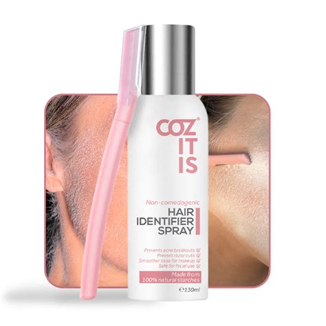 Hair Identifier Spray, say goodbye to facial hair! – COZITIS