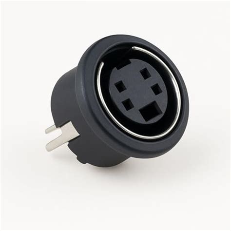 MX 4 Pin Mini DIN Female Connector PCB Mount 4 Pin Female S Jack DVD ...