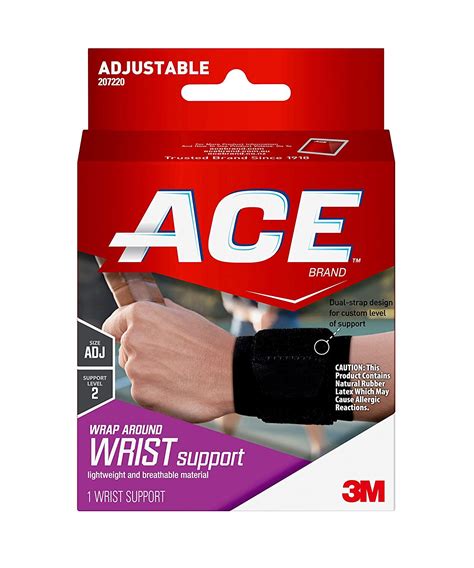 ACE Wrap Around Wrist Support - Black