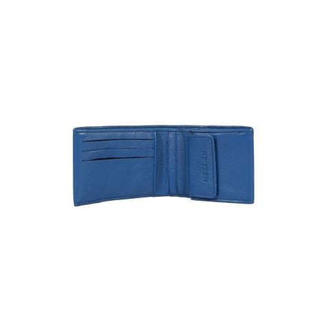 Buy Hidesign Men Blue Textured Wallet Online