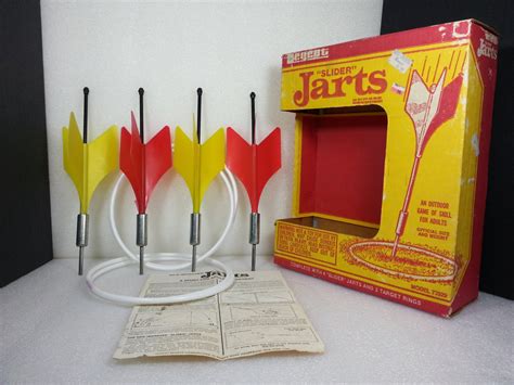 Vintage Regent Slider Jarts Lawn Darts Model 73929 Full
