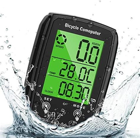 Buy Sunding 563-A Bicycle Rainproof Computer Odometer Speedometer ...