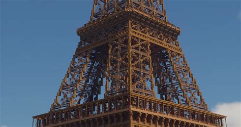 Eiffel Tower Minecraft Tutorial Commentary 的图像结果
