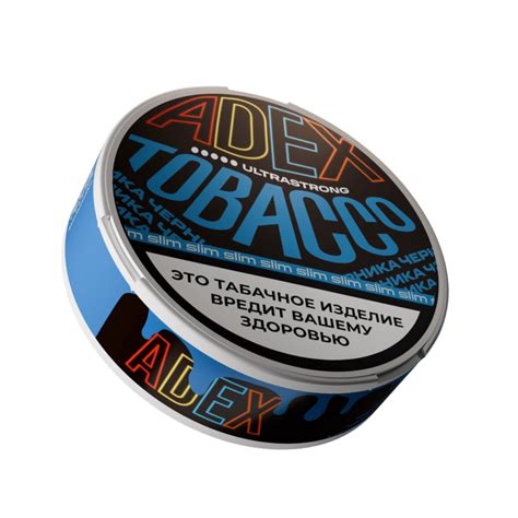 Жевательный табак Ultrastrong Slim «Черника» купить в Москве от ADEX ...