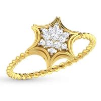 Emery Diamond Ring Online Jewellery Shopping India | Dishis Designer ...