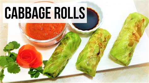 Cabbage Spring Rolls 的图像结果
