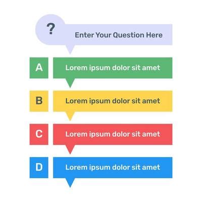 Image result for Multiple Choice Vector