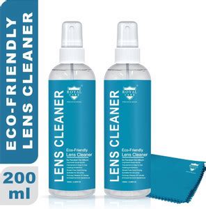 ROYAL CARE PROFESSIONAL Lens Cleaner Spray 100ml +100ml with 1 ...
