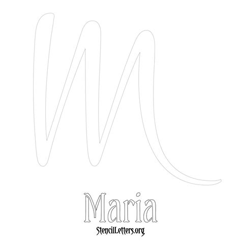 Maria In Cursive