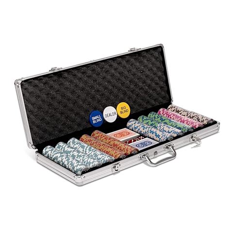 Buy Poker Night Pro 500 Piece Texas Holdem Poker Set Game With ...