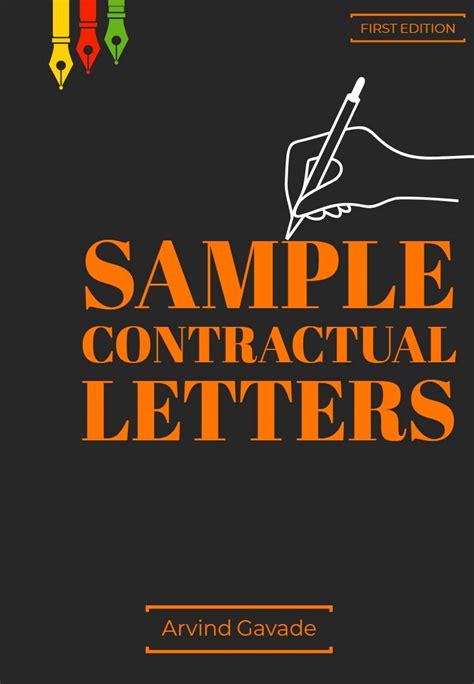 Sample Contractual Letters (First edition) eBook : Gavade, Arvind ...