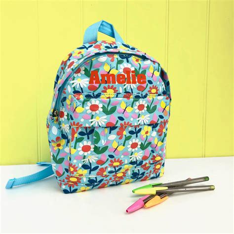 Personalised Kids Backpack By Pink Pineapple Home & Gifts