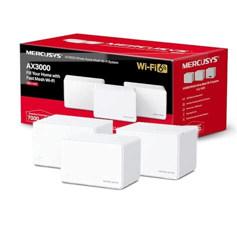 Buy Mercusys AX3000 Whole Home Mesh Wi-Fi 6 System, Coverage up to ...