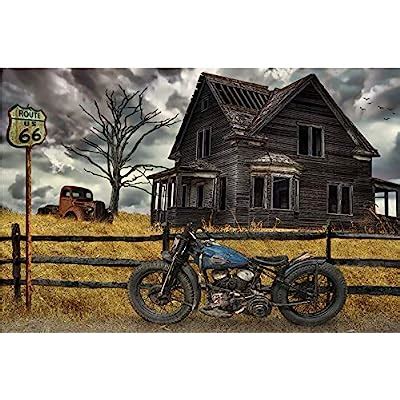 Buy Harley Davidson Motorcycle Vintage Flathead Route 66 Country Farm ...