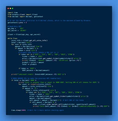 Image result for Binance Python API