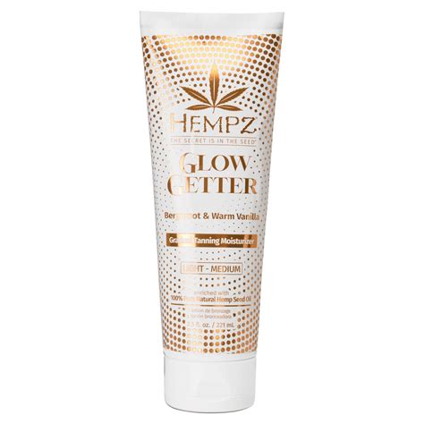 Glow Getter Gradual Self-Tanning Moisturizer Light to Medium - Hempz ...